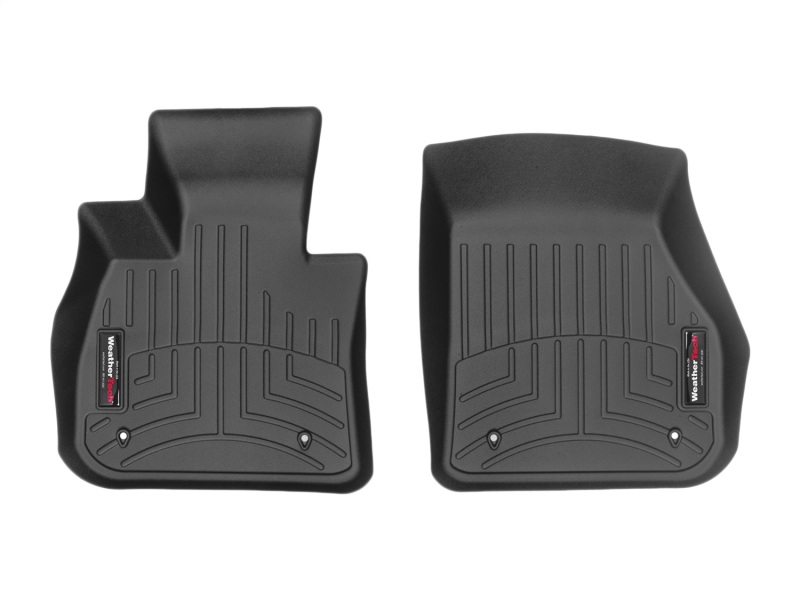 BMW X1 FloorLiner - Front - WeatherTech - DigitalFit - Black - `16-`27