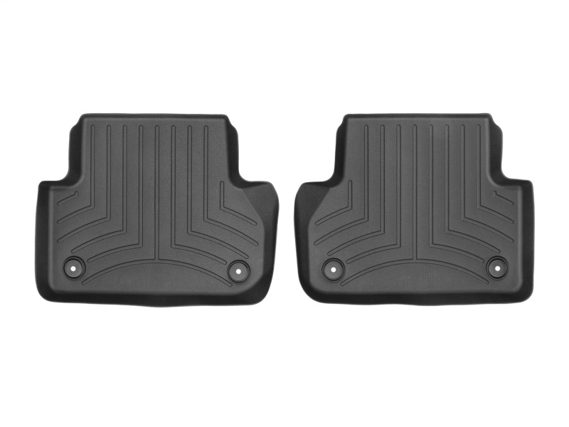 Audi A4 FloorLiner - Rear - WeatherTech - DigitalFit - Black - `17-`27