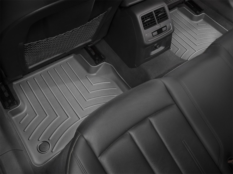 Audi A4 FloorLiner - Rear - WeatherTech - DigitalFit - Black - `17-`27