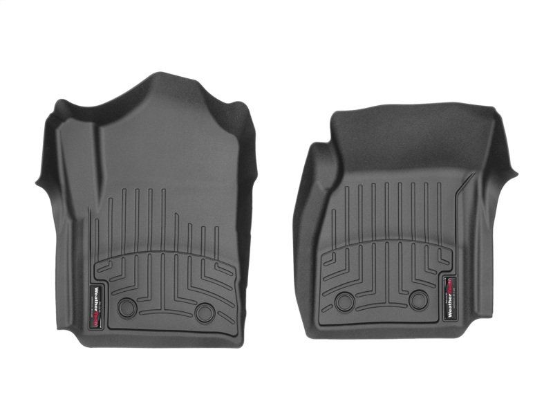 GMC Denali 1500 Floor Liner - Front - WeatherTech - FloorLiner DigitalFit - Black - `14-`27 GMC Denali 1500 Floor Liner - Front - WeatherTech - FloorLiner DigitalFit - Black - `14-`27