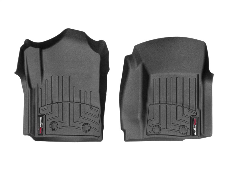 Chevrolet Silverado 3500 FloorLiner - Front - WeatherTech - DigitalFit - Black - `15-`27