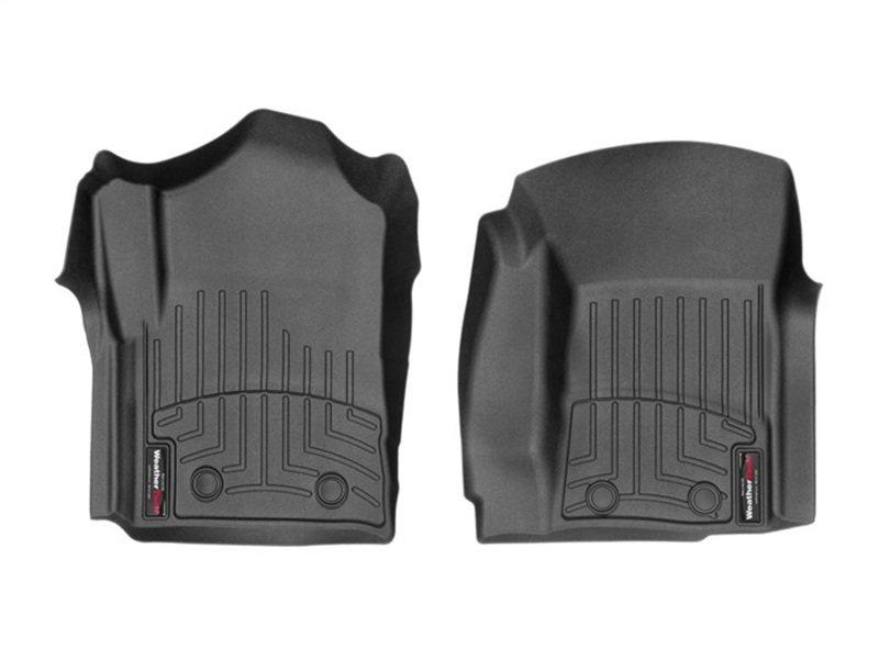 Chevrolet Silverado 3500 FloorLiner - Front - WeatherTech - DigitalFit - Black - `15-`27