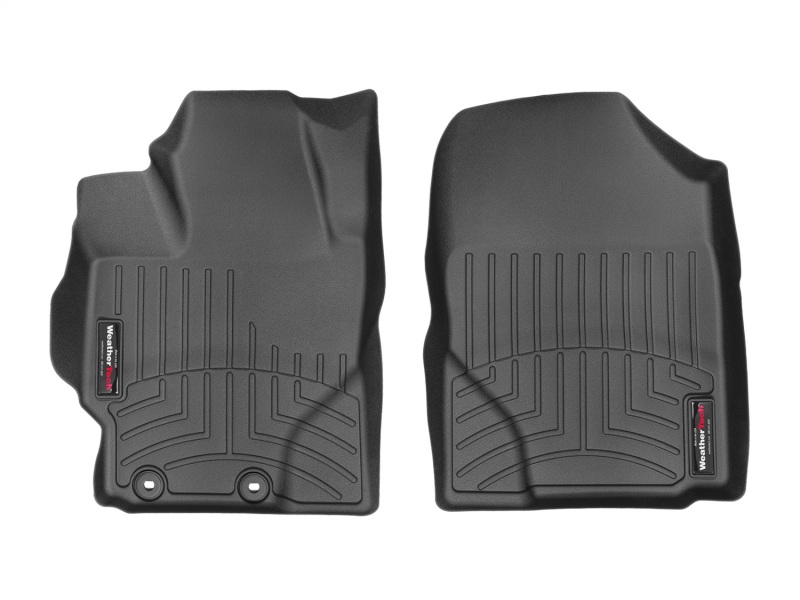 Toyota Prius C FloorLiner - Front - WeatherTech - DigitalFit - Black - `16-`27