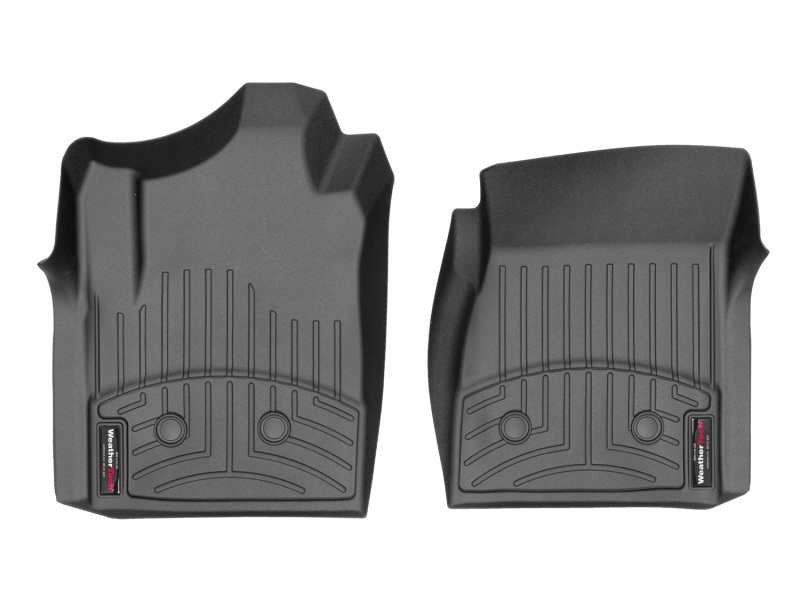 Chevrolet Silverado 1500 FloorLiner - Front - WeatherTech - DigitalFit - Black - `14-`27