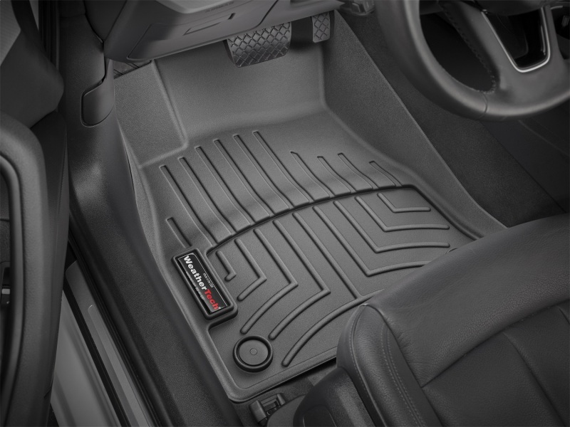 Audi A4 FloorLiner - Front - WeatherTech - DigitalFit - Black - `17-`27