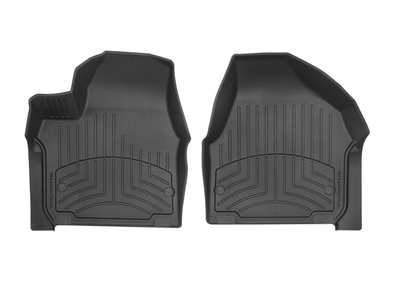 Chrysler Pacifica Floor Mat Set - Front - WeatherTech - FloorLiner HP - Black - `17-`27