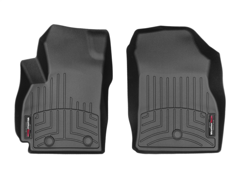 Chevrolet Spark FloorLiner - Front - WeatherTech - DigitalFit - Black - `16-`27