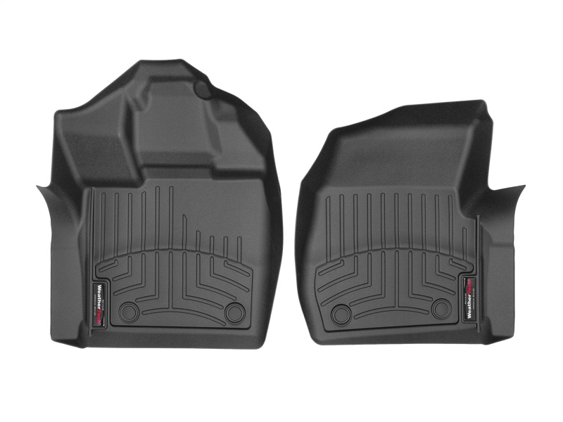 Ford F-150 FloorLiner - Front - WeatherTech - DigitalFit - Black - `16-`27