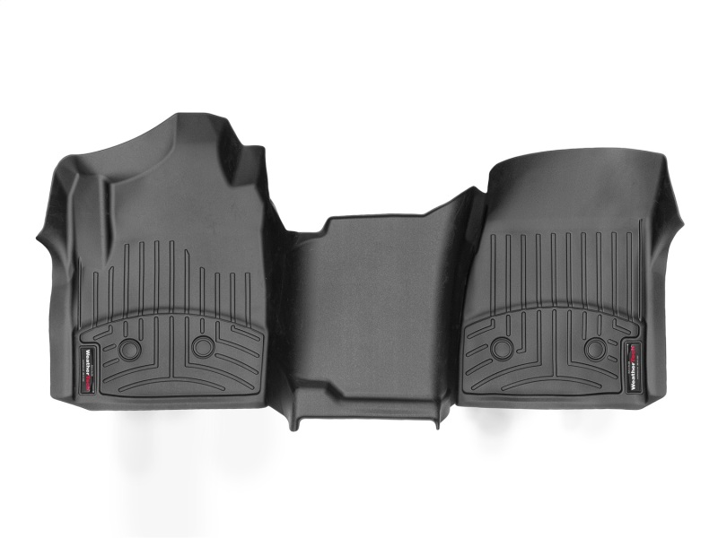 Chevrolet Silverado 1500 FloorLiner - Front - WeatherTech - DigitalFit - Black - `14-`27 Chevrolet Silverado 1500 FloorLiner - Front - WeatherTech - DigitalFit - Black - `14-`27