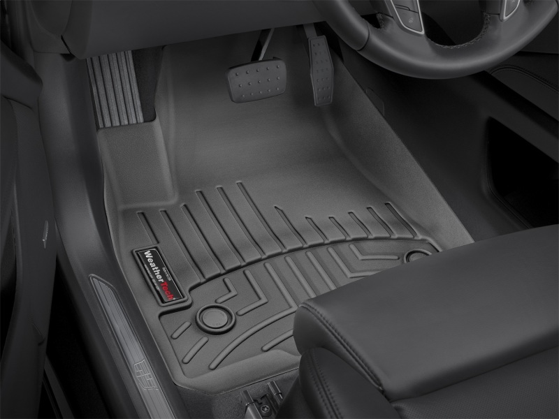 Cadillac XT5 FloorLiner - Front - WeatherTech - DigitalFit - Black - `17-`27