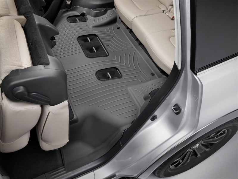 Infiniti QX80 FloorLiner - Rear - WeatherTech - DigitalFit - Black - `14-`27