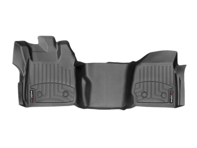 Ford F-550 FloorLiner - Front - WeatherTech - DigitalFit - Black - `13-`16
