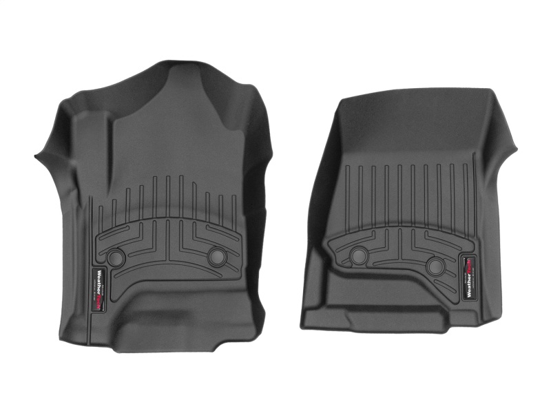 Chevrolet Silverado 1500 FloorLiner - Front - WeatherTech - DigitalFit - Black - `14-`27