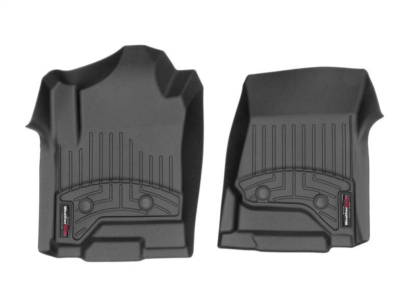Chevrolet Silverado 1500 FloorLiner - Front - WeatherTech - DigitalFit - Black - `14-`27