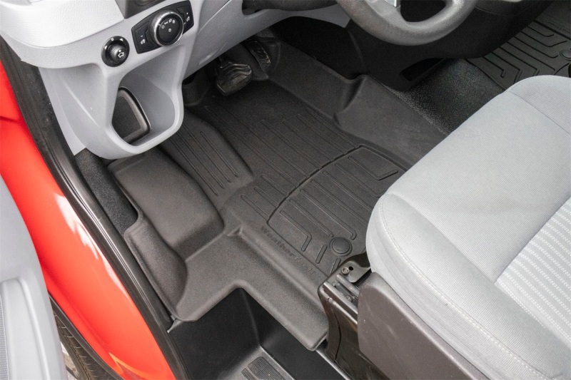 Ford Transit Floor Mats - Front - WeatherTech - FloorLiner HP - Black - `15-`19
