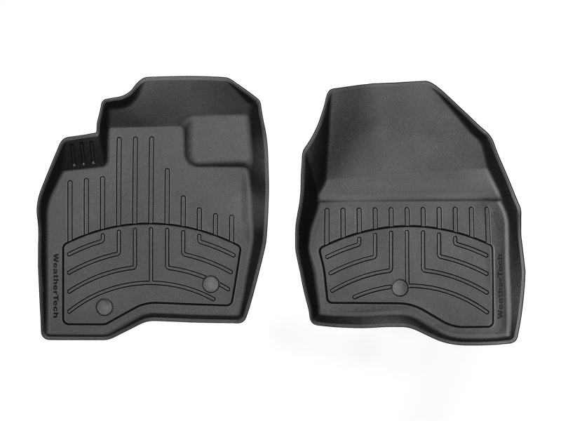 Ford Explorer Floor Mat Set - Front - WeatherTech - FloorLiner HP - Black - `17-`27