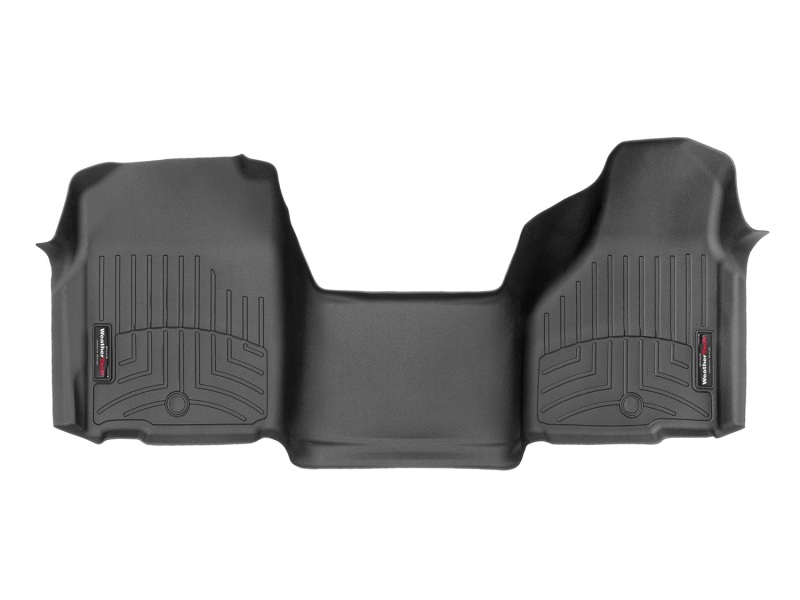 Dodge Ram 3500 SLT FloorLiner - Front - WeatherTech - DigitalFit - Black - `12-`27