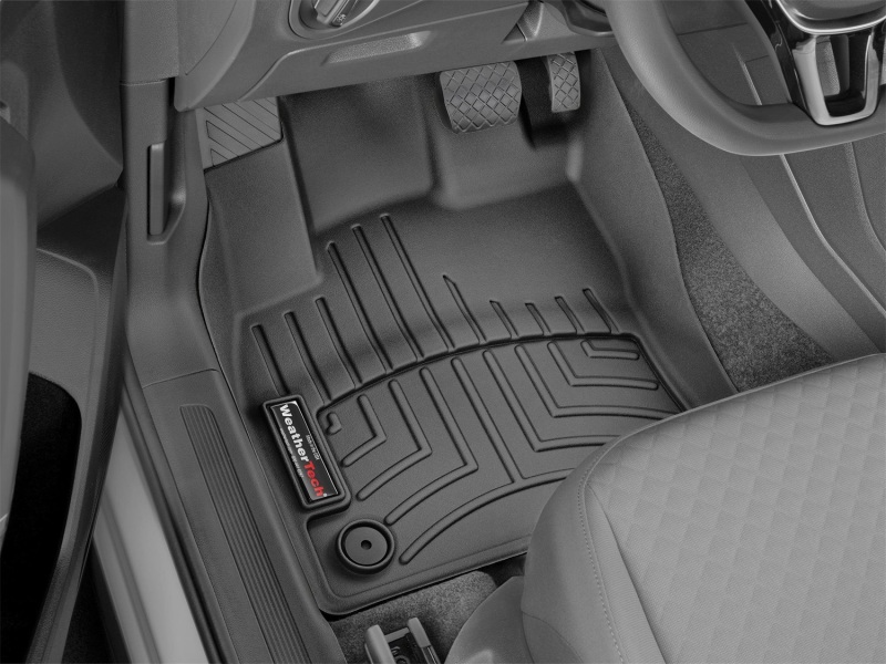 Volkswagen Tiguan FloorLiner - Front - WeatherTech - DigitalFit - Black - `18-`27