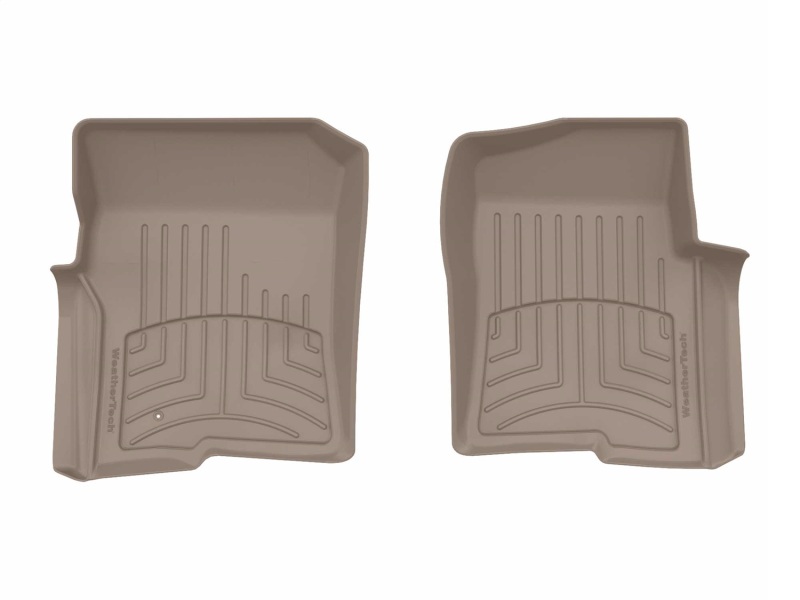 Ford F-150 Floor Mats - Front - WeatherTech - FloorLiner HP - Tan - `05-`08