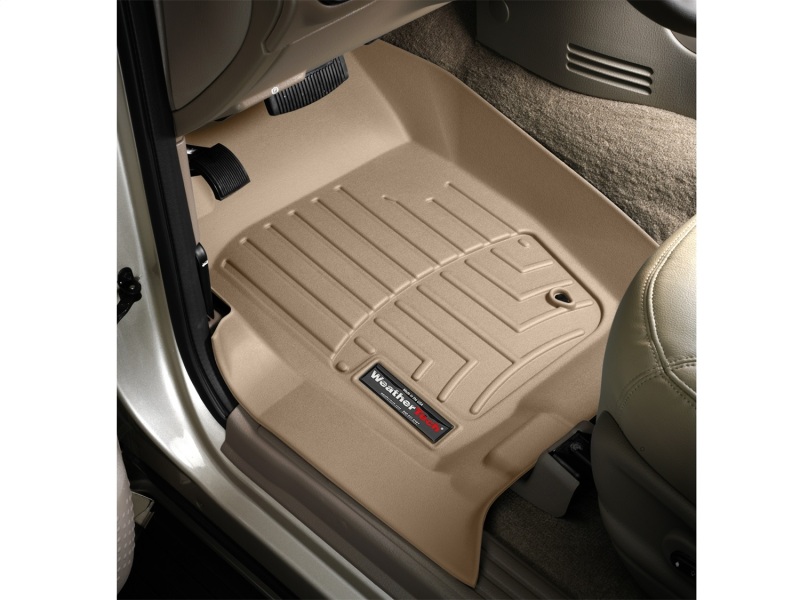 Ford Explorer FloorLiner - Front - WeatherTech - DigitalFit - Tan - `02-`05