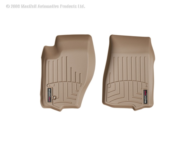 Jeep Grand Cherokee FloorLiner - Front - WeatherTech - DigitalFit - Tan - `05-`10