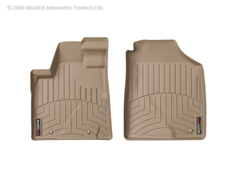 Honda Pilot Floor Liner - Front - WeatherTech - DigitalFit - Tan - 2005