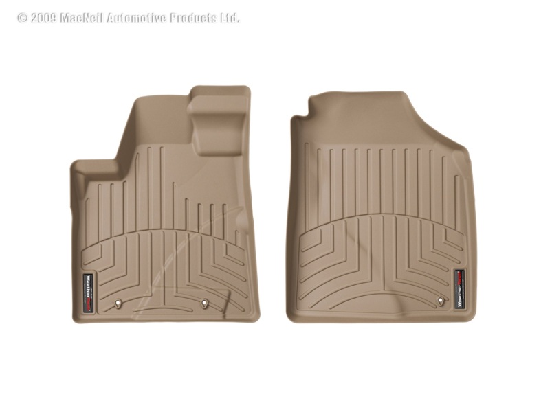 Honda Pilot Floor Liner - Front - WeatherTech - DigitalFit - Tan - 2005