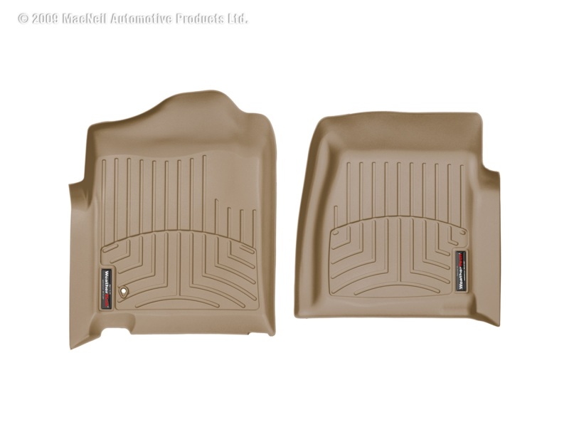Chevrolet Silverado FloorLiner - Front - WeatherTech - DigitalFit - Tan - `99-`07