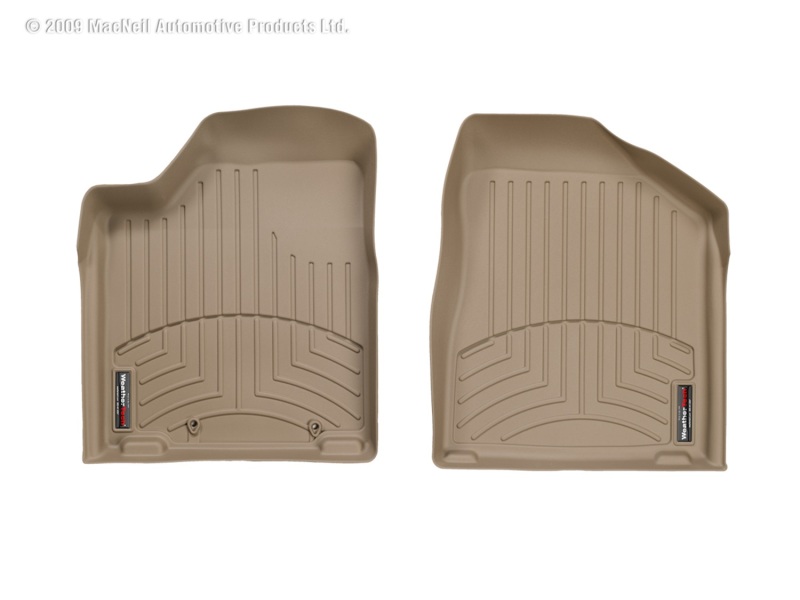 Nissan Murano FloorLiner - Front - WeatherTech - DigitalFit - Tan - `03-`08