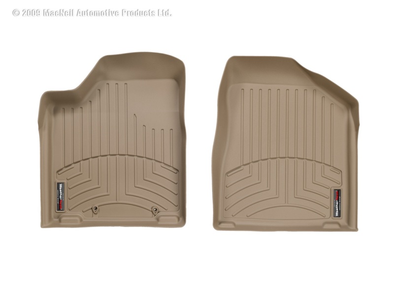 Nissan Murano FloorLiner - Front - WeatherTech - DigitalFit - Tan - `03-`08
