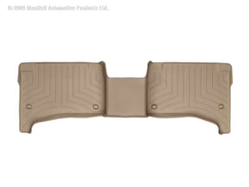 Porsche Cayenne FloorLiner - Rear - WeatherTech - DigitalFit - Tan - `04-`10