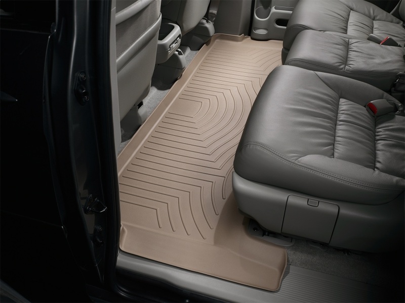 Honda Odyssey FloorLiner - Rear - WeatherTech - DigitalFit - Tan - `05-`10
