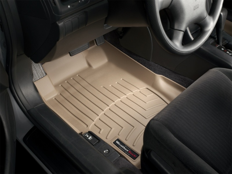 Honda Accord FloorLiner - Front - WeatherTech - DigitalFit - Tan - `05-`07