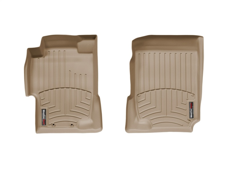Honda Accord FloorLiner - Front - WeatherTech - DigitalFit - Tan - `05-`07