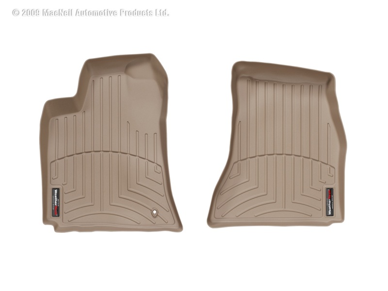 Dodge Magnum Floor Mat - Front - WeatherTech - FloorLiner DigitalFit - Tan - `05-`08