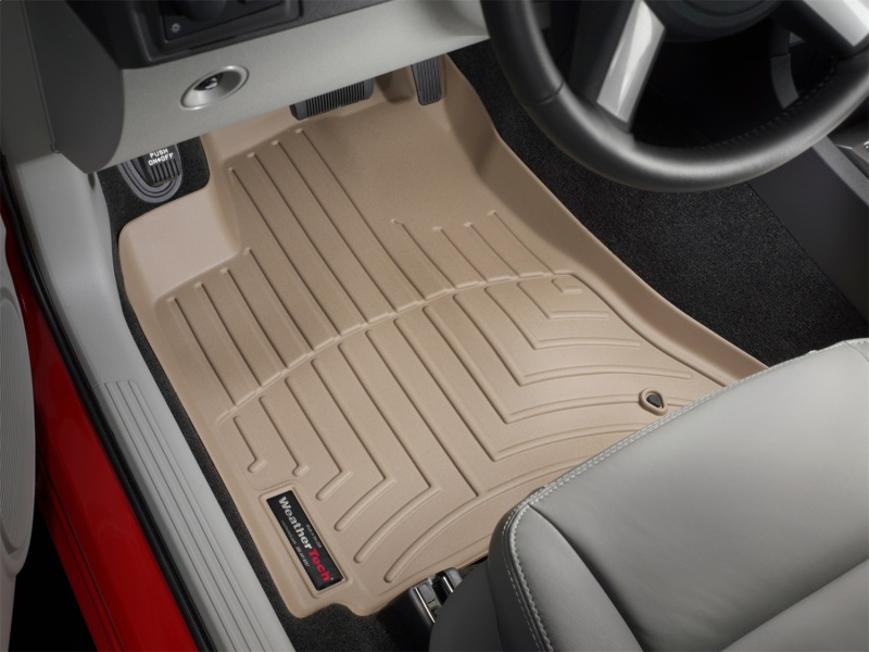 Dodge Magnum Floor Mat - Front - WeatherTech - FloorLiner DigitalFit - Tan - `05-`08
