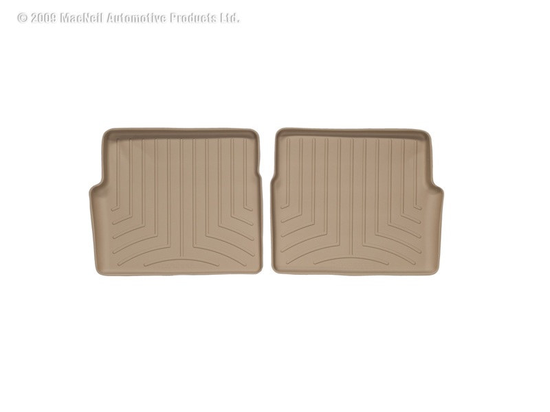 Cadillac SRX Floor Liner - Rear - WeatherTech - DigitalFit - Tan - `04-`09