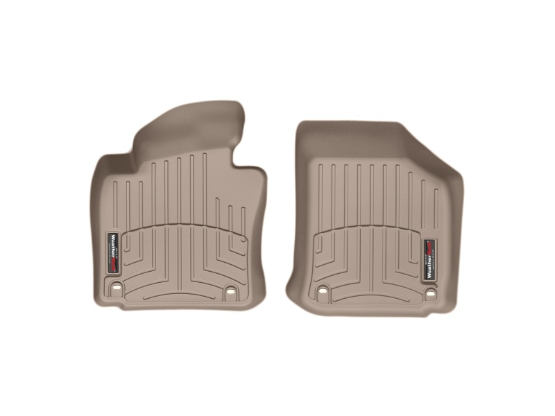 Volkswagen Jetta FloorLiner - Front - WeatherTech - DigitalFit - Tan - `05-`10