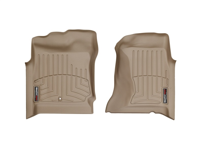 Dodge Durango FloorLiner - Front - WeatherTech - DigitalFit - Tan - `01-`03