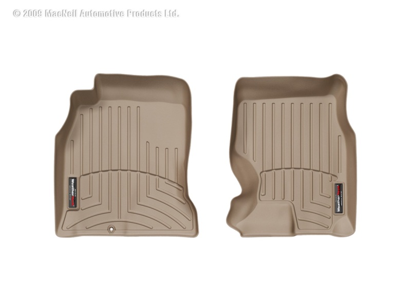 Infiniti FX35 FloorLiner - Front - WeatherTech - DigitalFit - Tan - `04-`08