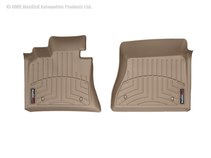 BMW X5 FloorLiner - Front - WeatherTech - DigitalFit - Tan - `07-`13