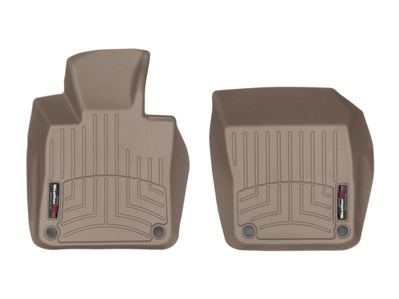 Volvo V90 FloorLiner - Front - WeatherTech - DigitalFit - Tan - `18-`27