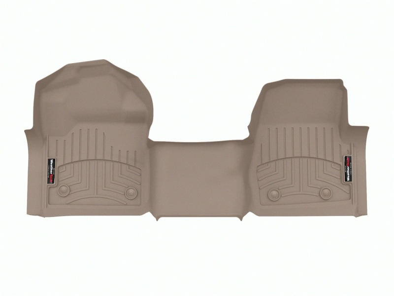 Ford F-550 FloorLiner - Front - WeatherTech - DigitalFit - Tan - 2023+
