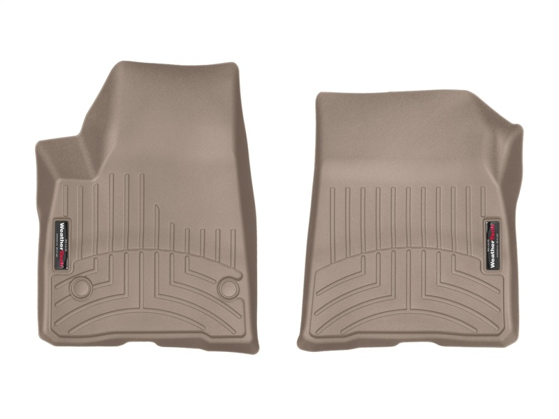 GMC Acadia FloorLiner - Front - WeatherTech - DigitalFit - Tan - `17-`27 GMC Acadia FloorLiner - Front - WeatherTech - DigitalFit - Tan - `17-`27