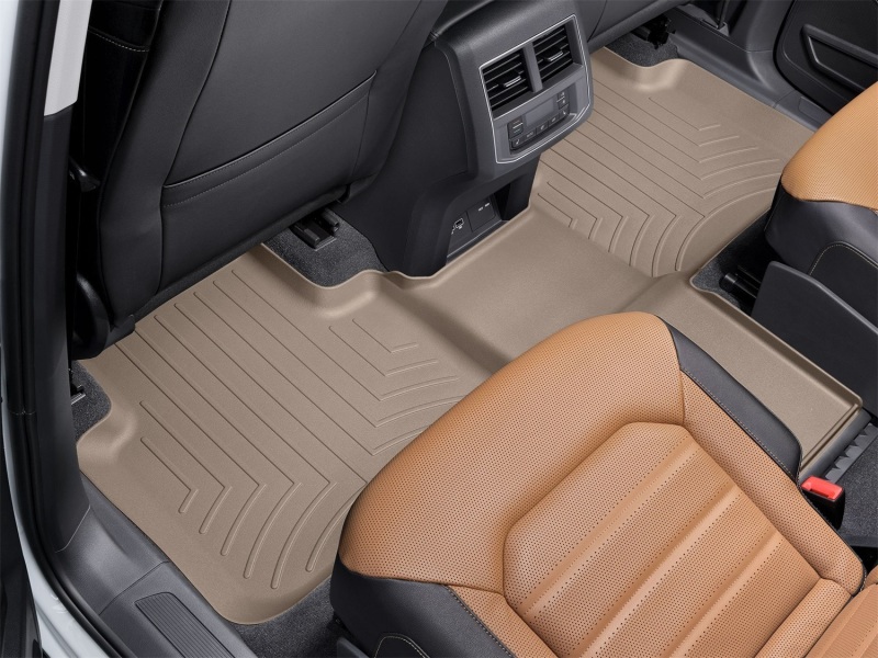 Volkswagen Atlas FloorLiner - Rear - WeatherTech - DigitalFit - Tan - `18-`27