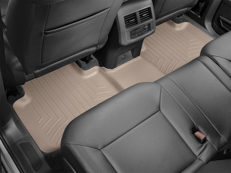 Volkswagen Atlas FloorLiner - Rear - WeatherTech - DigitalFit - Tan - `18-`27