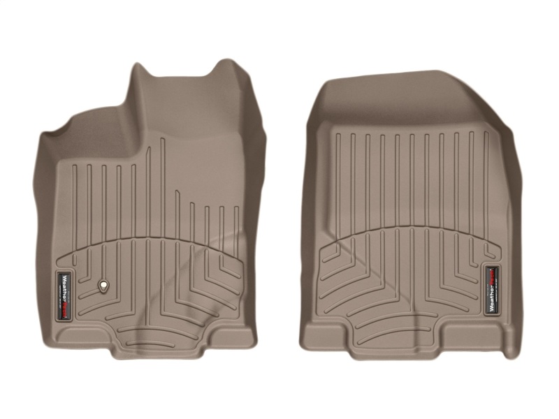 Ford Edge FloorLiner - Front - WeatherTech - DigitalFit - Tan - `07-`12