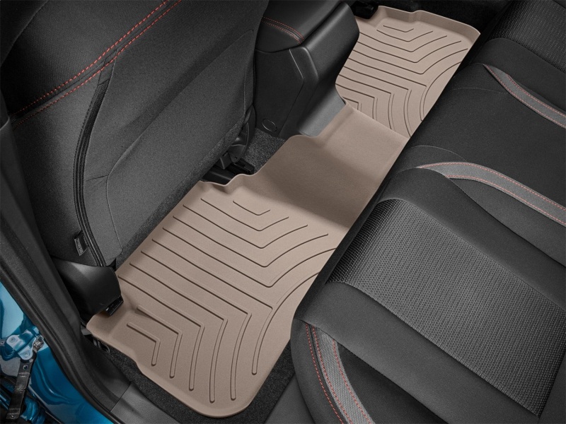 Subaru XV Crosstrek Floor Mat - Rear - WeatherTech - FloorLiner HP - Tan - `18-`27