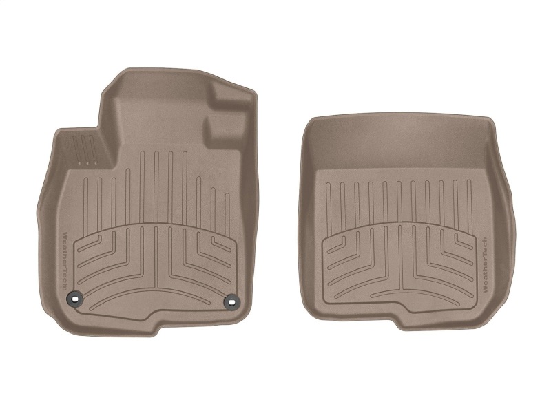 Honda CR-V Floor Mat Set - Front - WeatherTech - FloorLiner HP - Tan - `17-`27 Honda CR-V Floor Mat Set - Front - WeatherTech - FloorLiner HP - Tan - `17-`27