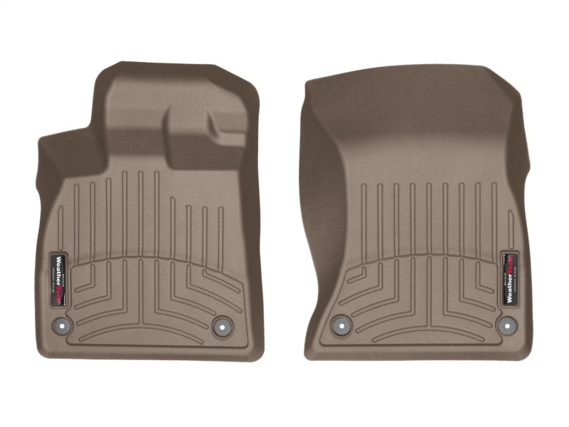 Audi Q5 FloorLiner - Front - WeatherTech - DigitalFit - Tan - `18-`27